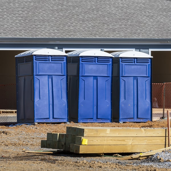 how do i determine the correct number of porta potties necessary for my event in Gibbon Glade